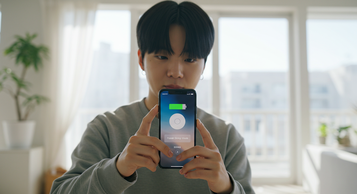 아이폰 배터리 절약 절전모드