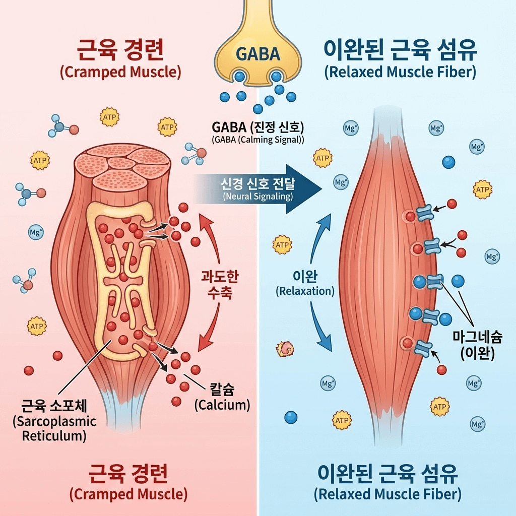 마그네슘의 근육 이완과 ATP 합성 메커니즘