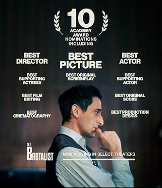 영화 '브루탈리스트(The Brutalist)' 관람평 : 건축과 인간을 탐구하는 대서사시