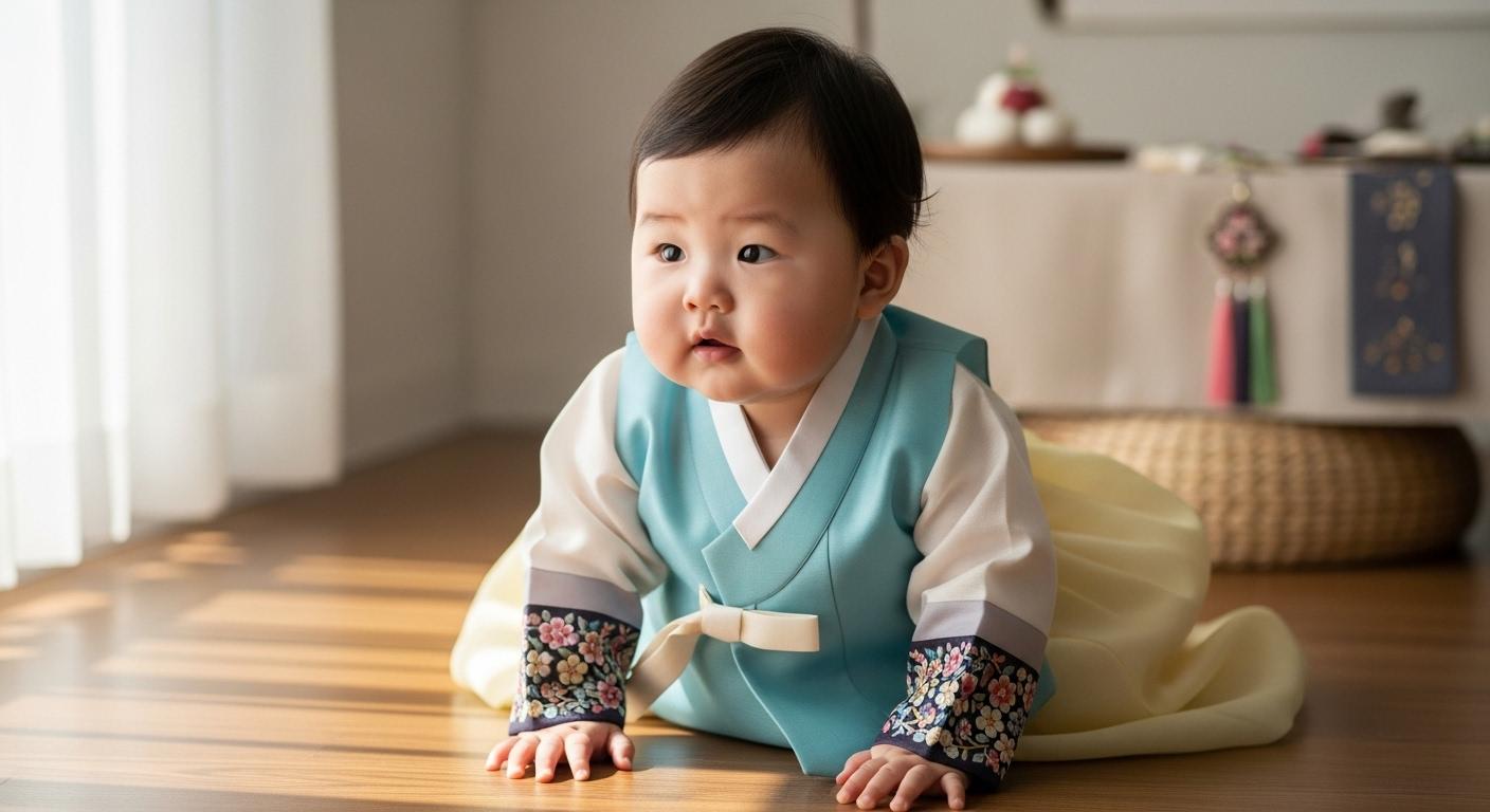 아기한복추석빔