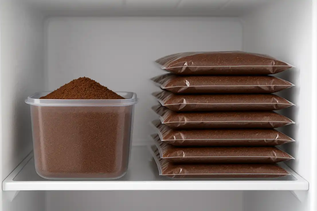 냉동실에-있는-소분된-분쇄커피