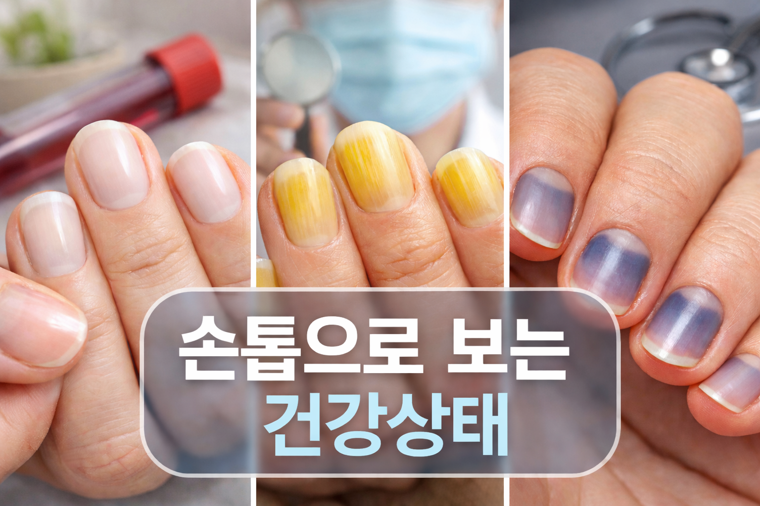 손톱으로 보는 건강상태
