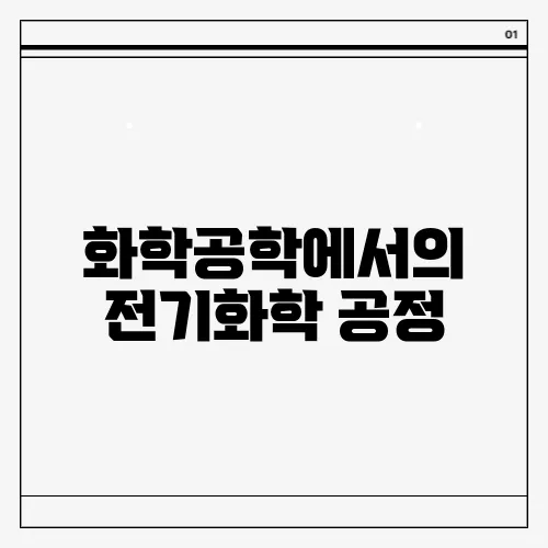화학공학에서의 전기화학 공정