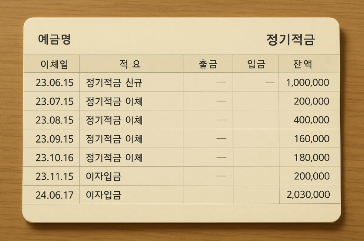 적금