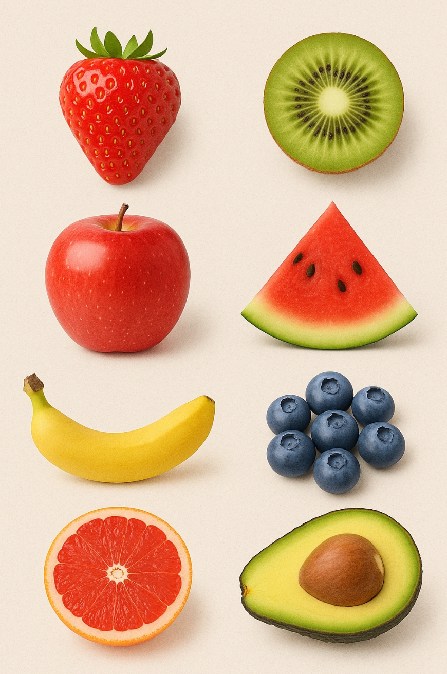 다이어트에 도움되는 과일 리스트