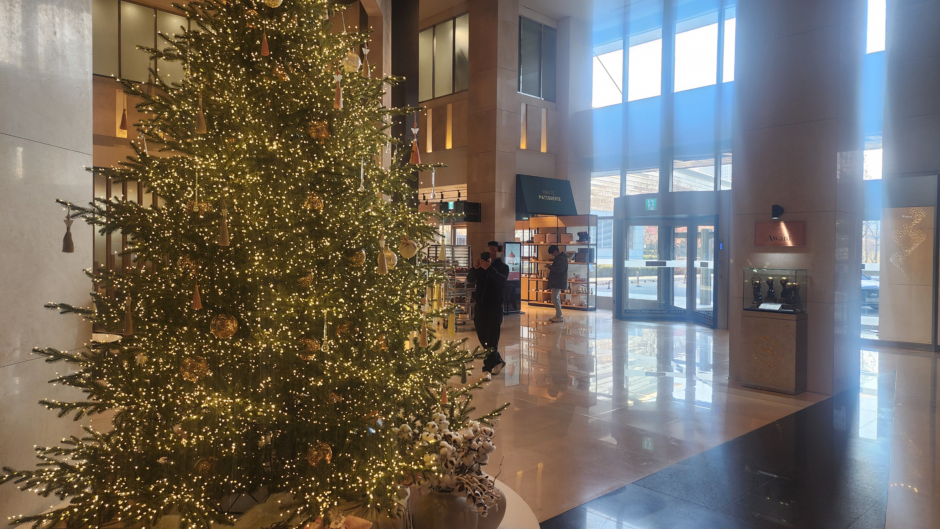 쉐라톤 그랜드 인천 호텔 로비