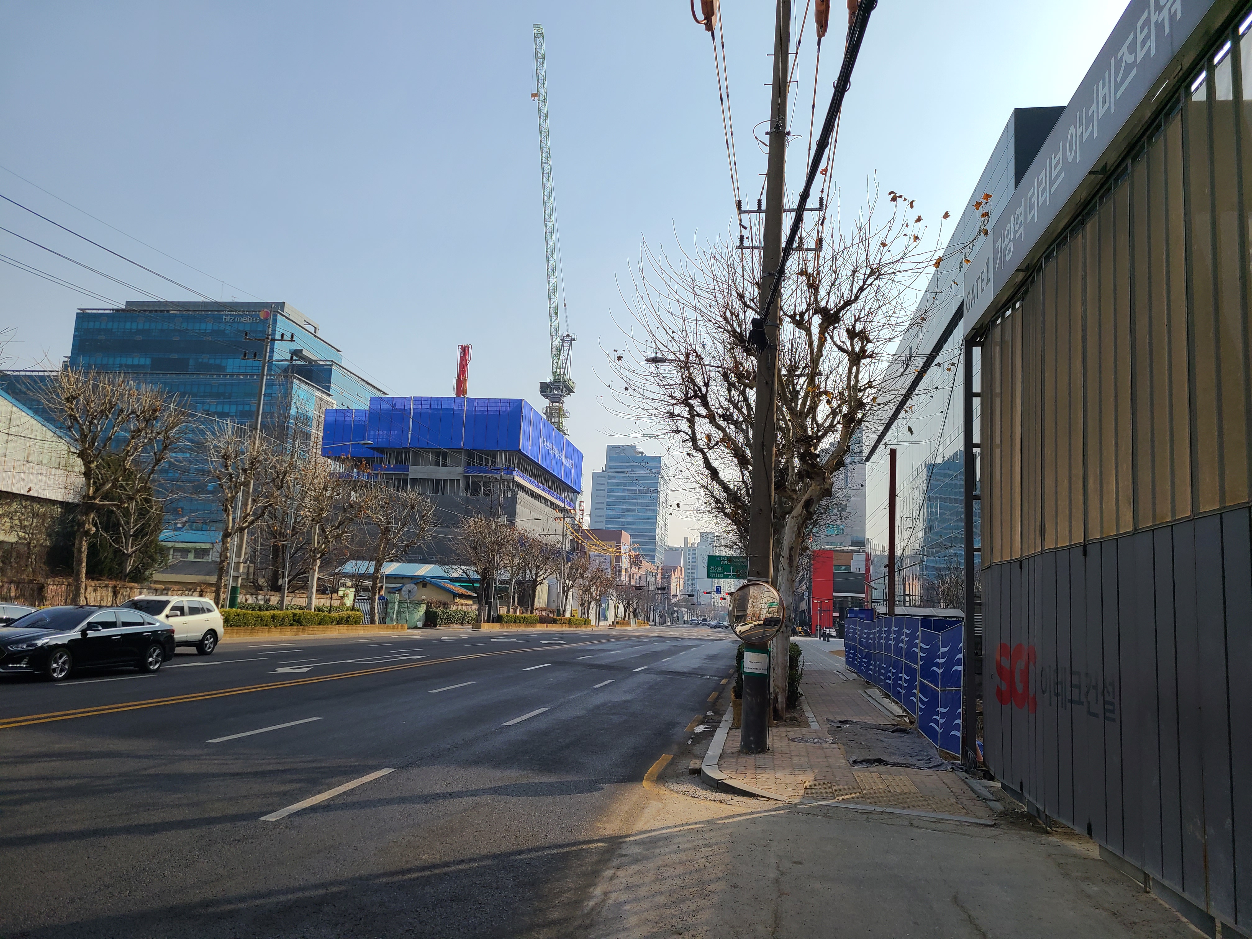 더리브아너비즈타워 공사현장9