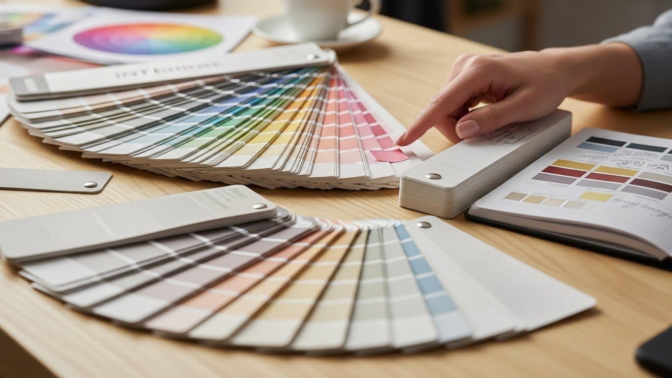 인테리어 시트지 색상표