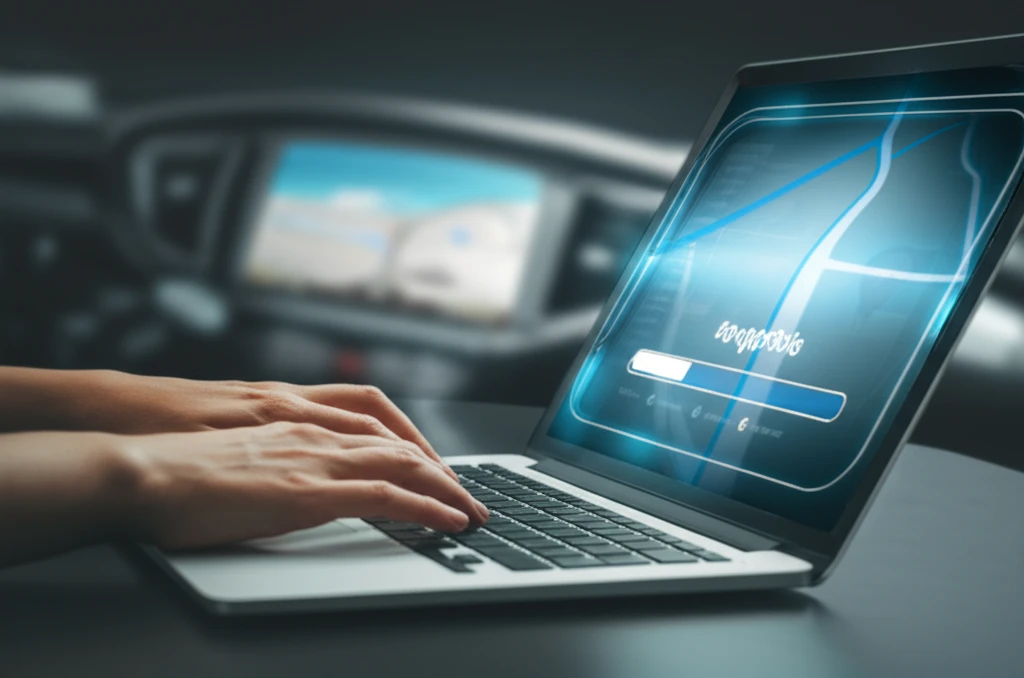 기아 쏘렌토 내비게이션 업데이트 방법..