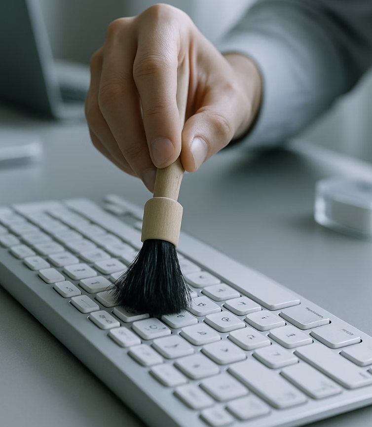 키보드 묵은 때 벗기기