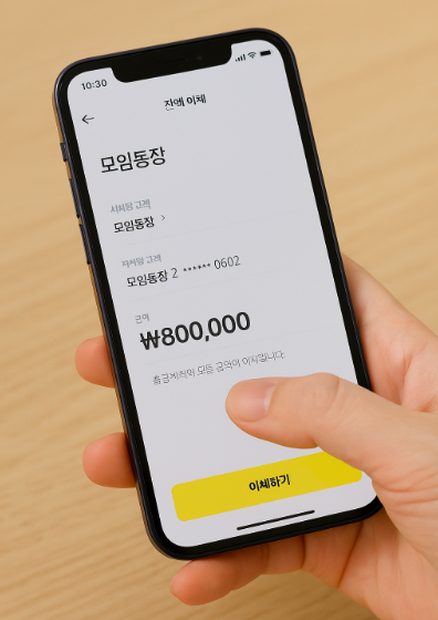 카카오뱅크 모임통장 개설 방법 5분 만에 만드는 순서