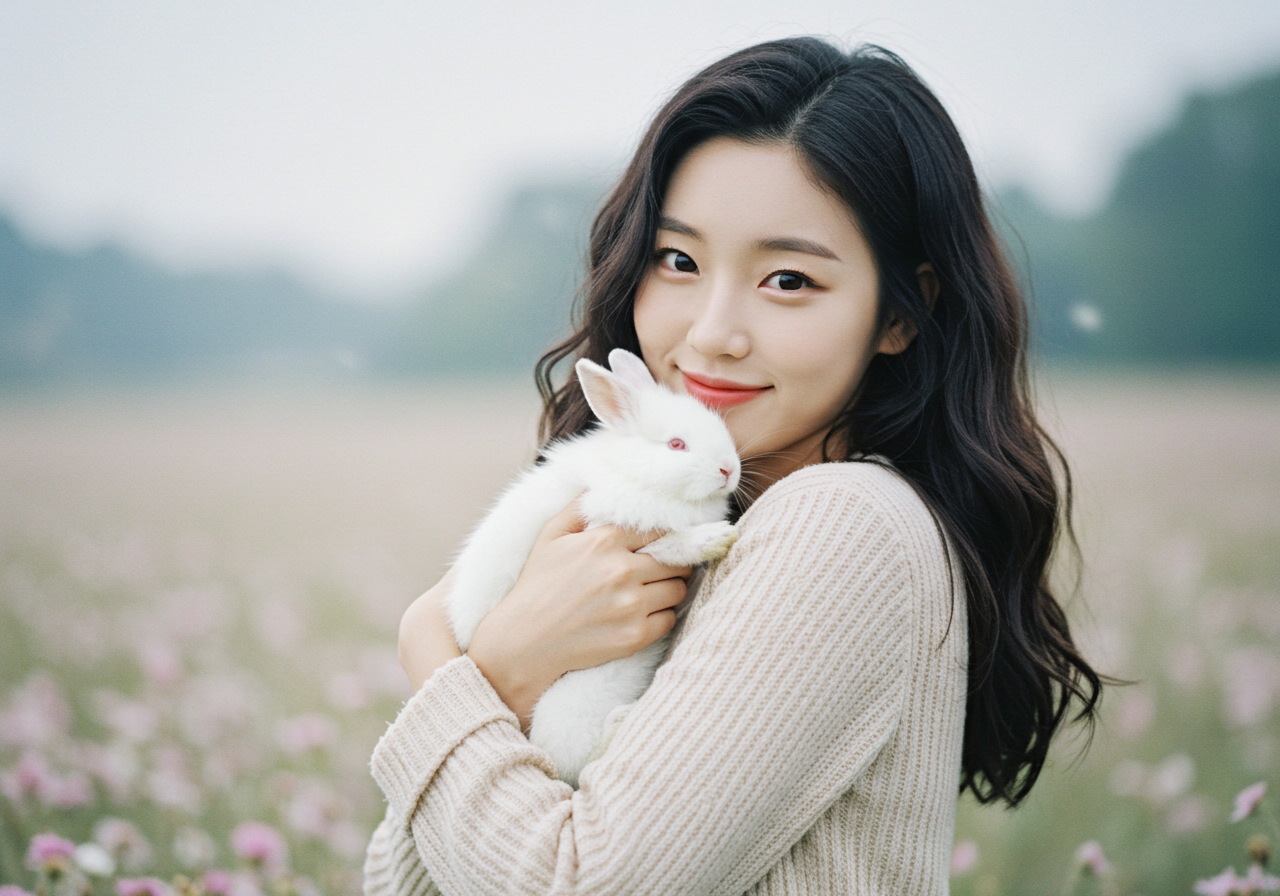 황금빛 토끼와 재물운 - 최고의 길몽