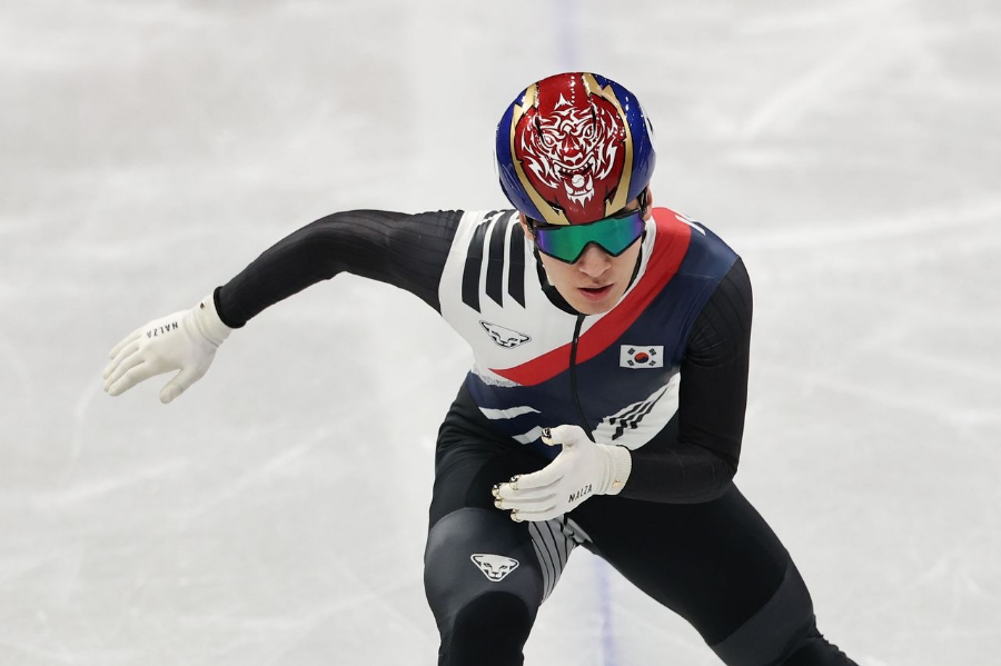 쇼트트랙 남자 1500m 황대헌 은메달