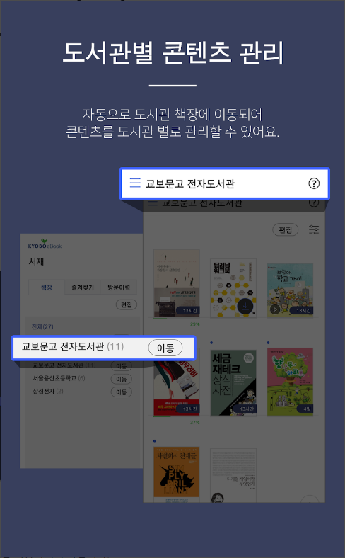 교보문고 전자도서관&#44; TTS 기능 듣는 독서 제공