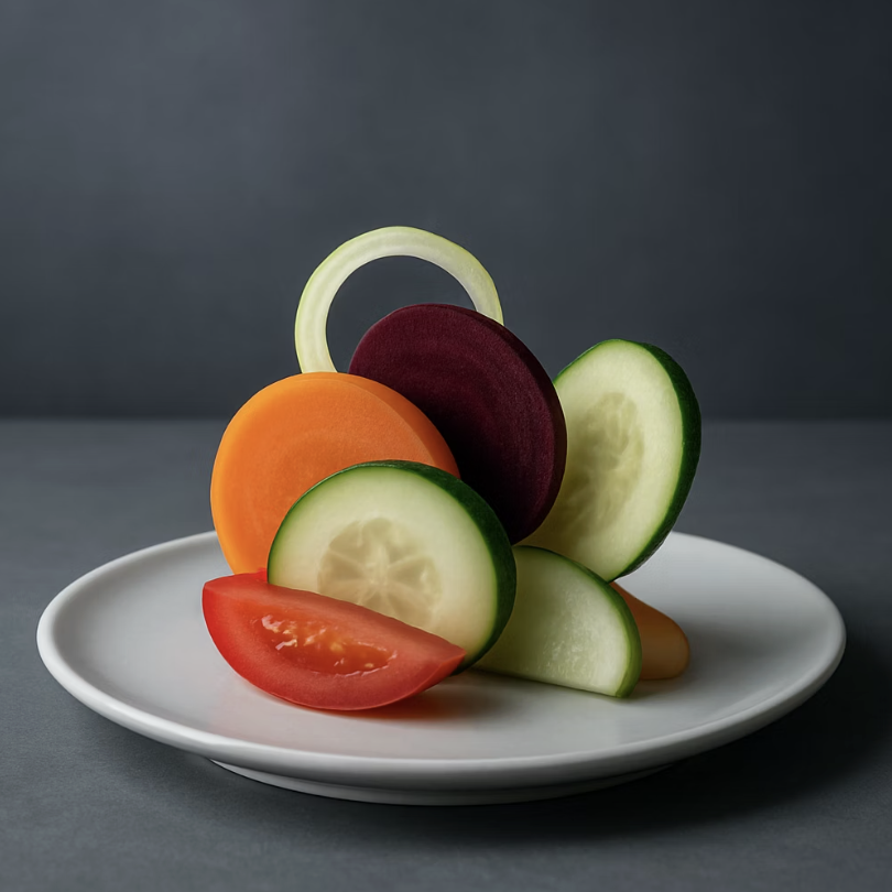 매일매일 신선한 채소 뷔페&amp;#44; 먹이 주기