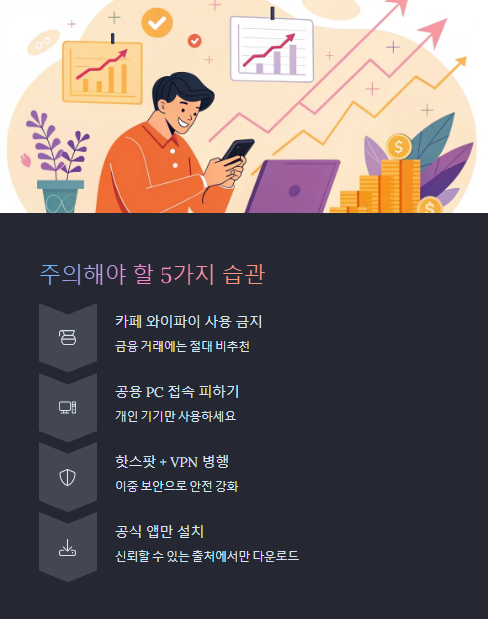 주의해야 할 5가지 습관
