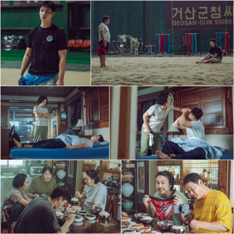 출연 배우들이 열연하는 드라마 '모래에도 꽃이 핀다' 주요 장면