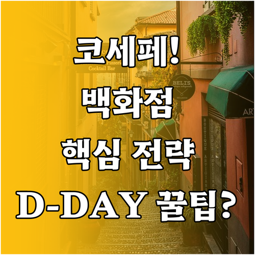 2024 코세페 성공 소비를 위한 백..