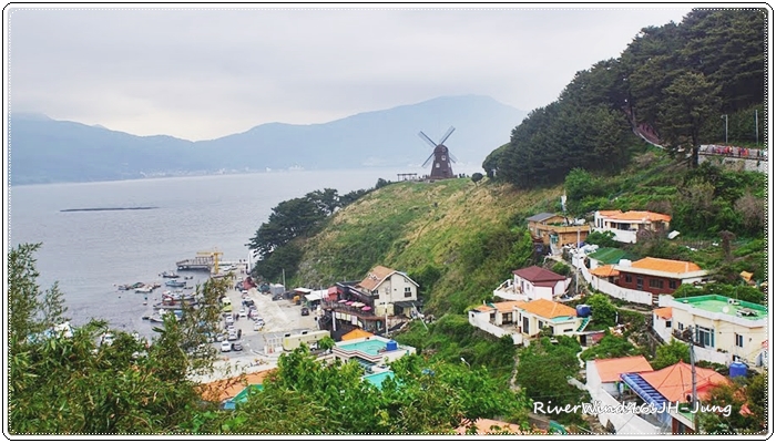 거제도여행 도장포와 바람의언덕 해금강 외도유람선