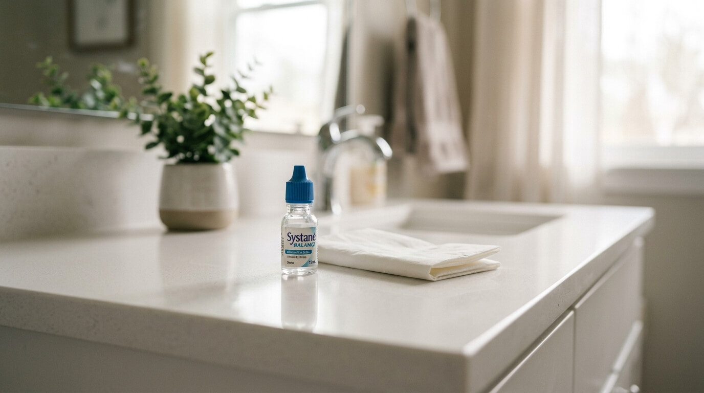 눈 비비기 대신 인공눈물과 부드러운 냉찜질로 눈 건강을 관리하는 방법