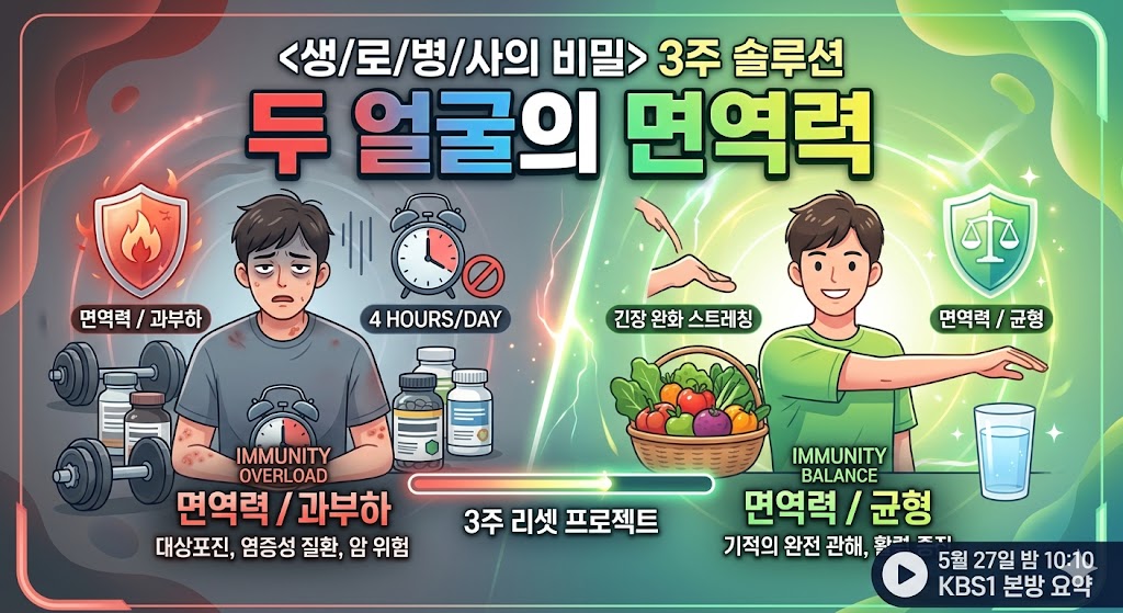 생로병사의 비밀 두 얼굴의 면역력