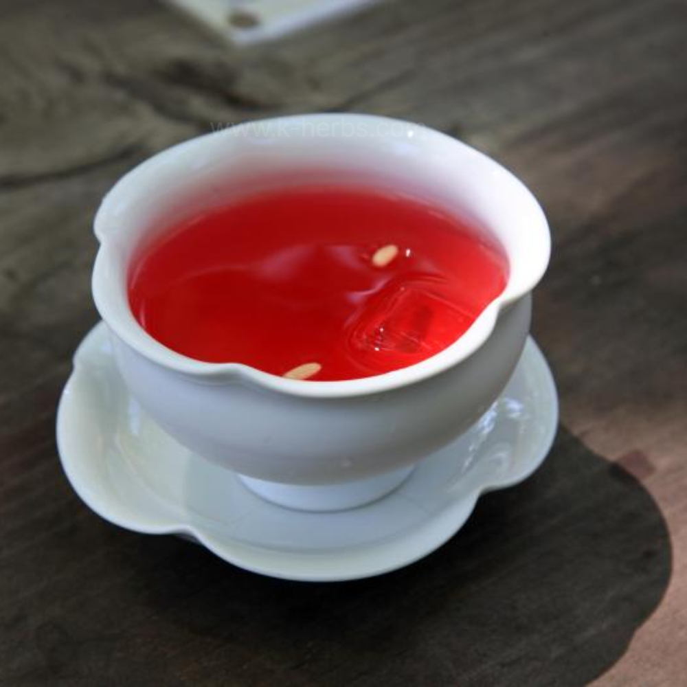 시원하게 마실 수 있는 오미자차