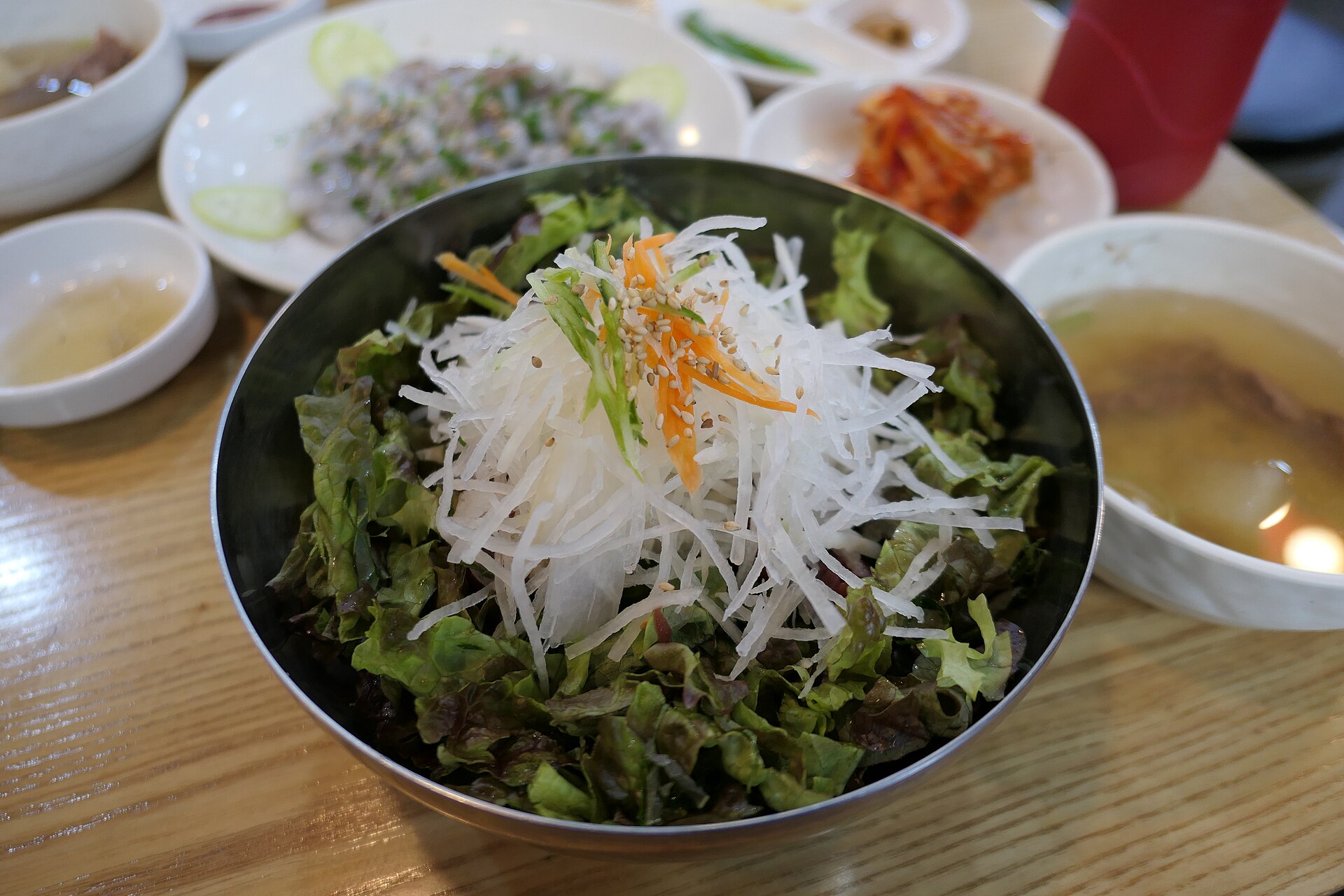 육회비빔밥 예시