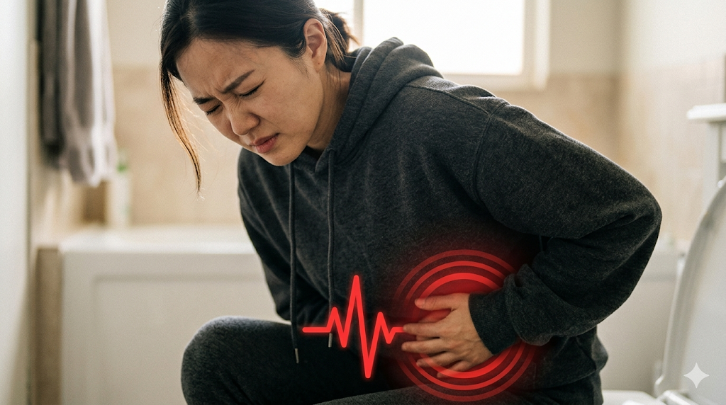 방광염으로 인한 통증