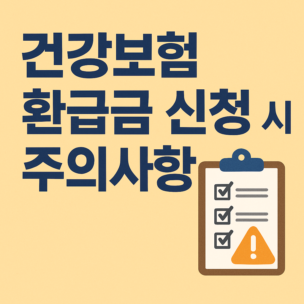 건강보험 환급금
