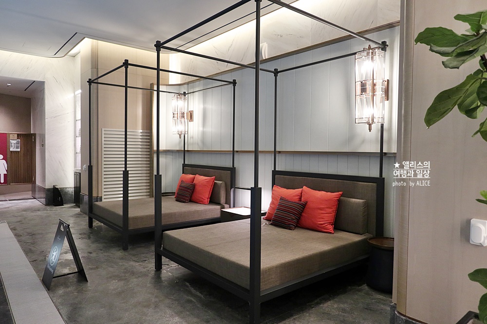 페어몬트 앰배서더 서울 후기, 더 아트리움 라운지, 수영장 후기