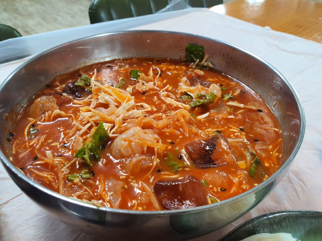 강원 양양 남애창횟집 물회