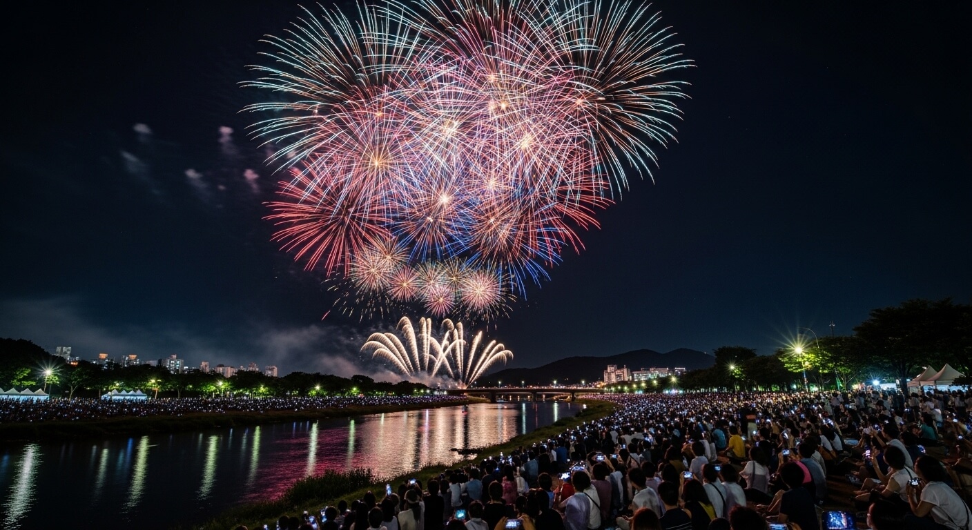 2025 진주 남강여름불꽃축제