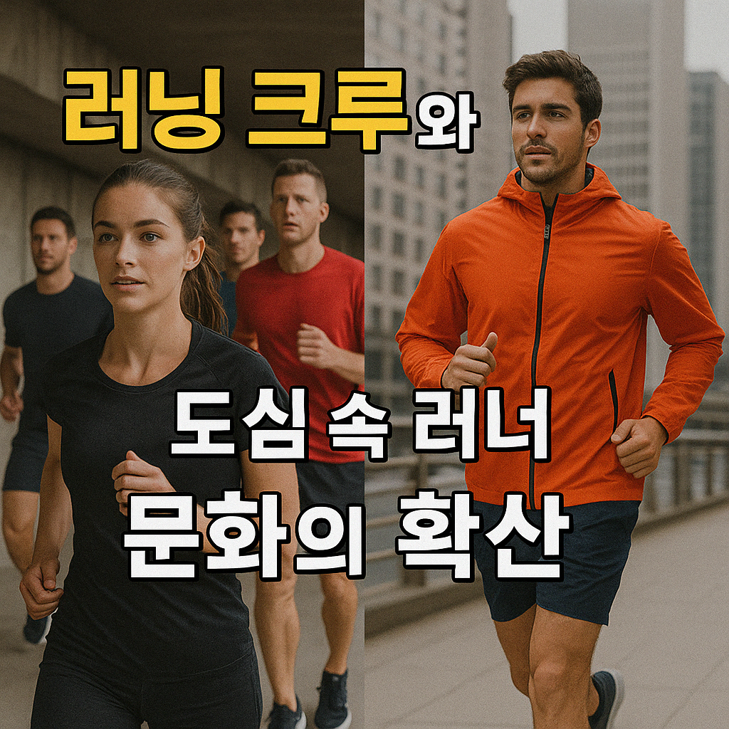 🏃 러닝 크루와 시티 러너: 도심 속 러닝 문화의 확산