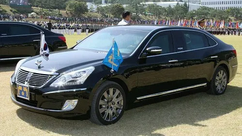 대통령의전차량.