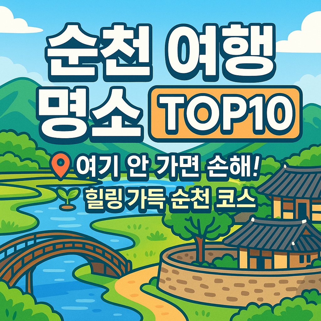 순천 가볼만한곳 베스트10