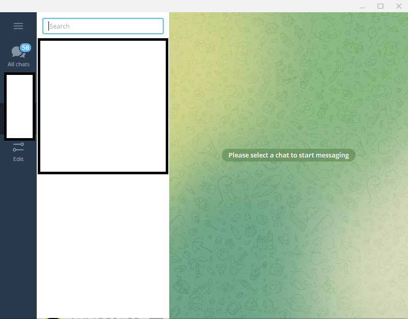 텔레그램-PC버전-무설치-실행-채팅방-생성-이미지