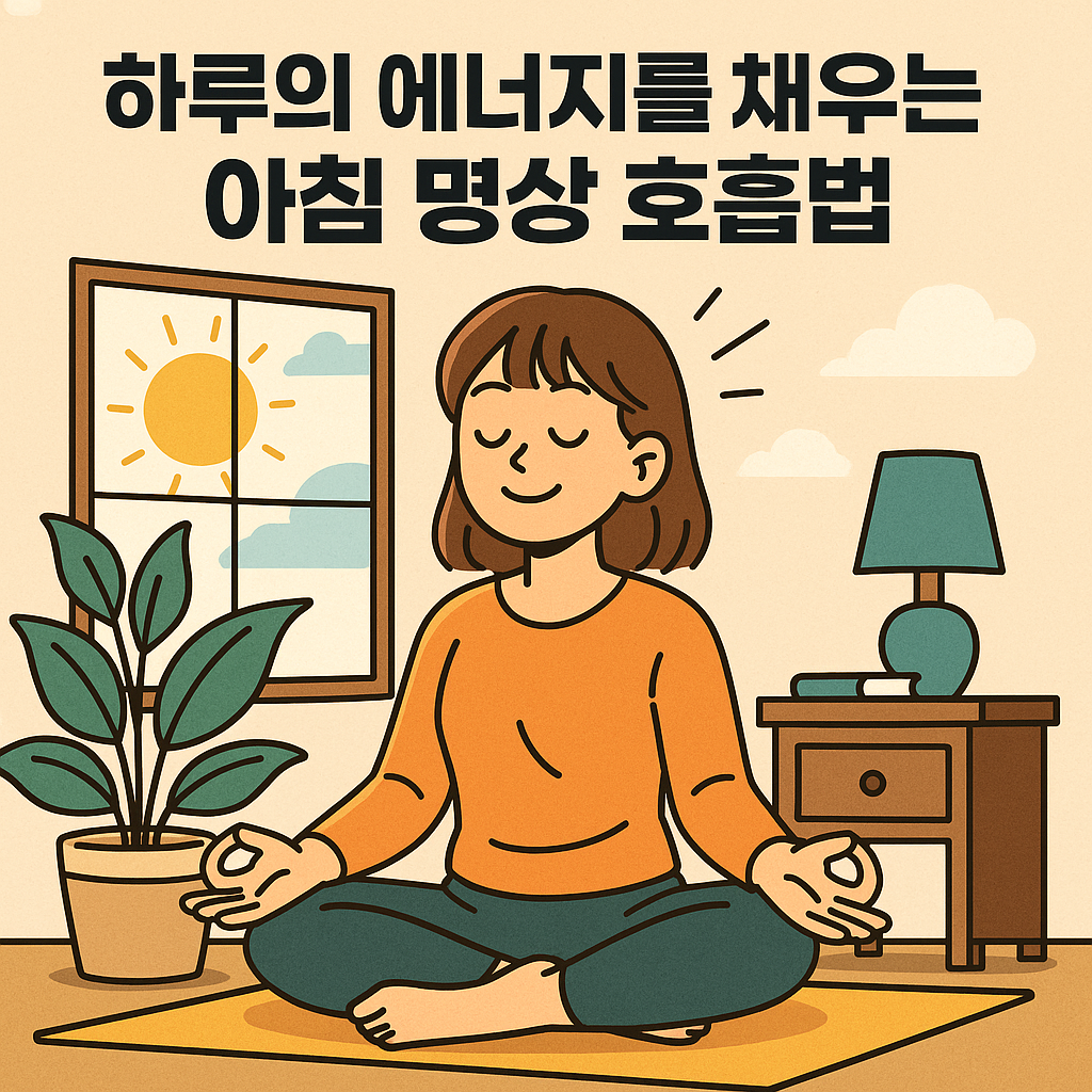 하루의 에너지를 채우는 아침 명상 호흡법