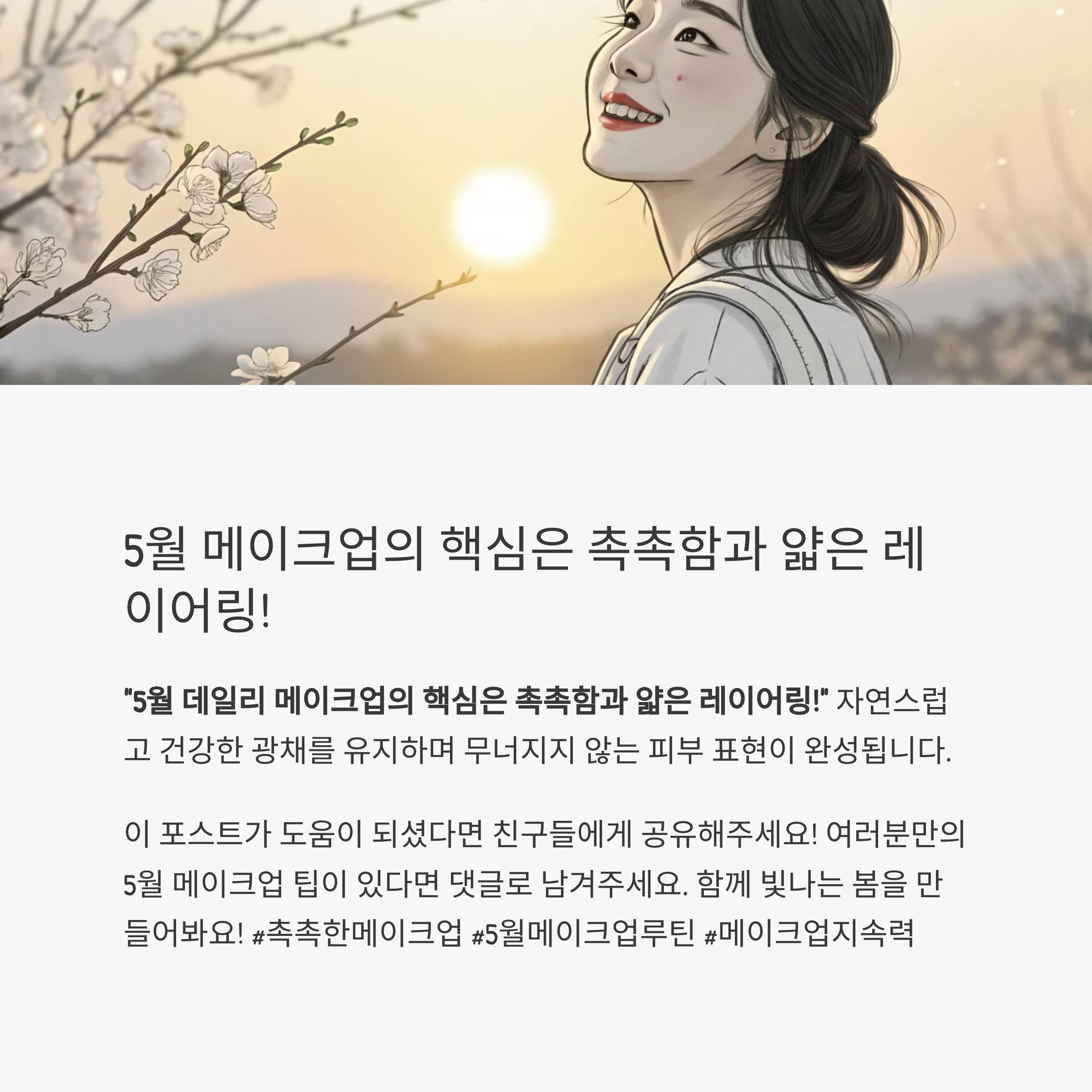 오늘의 요약 한 문장