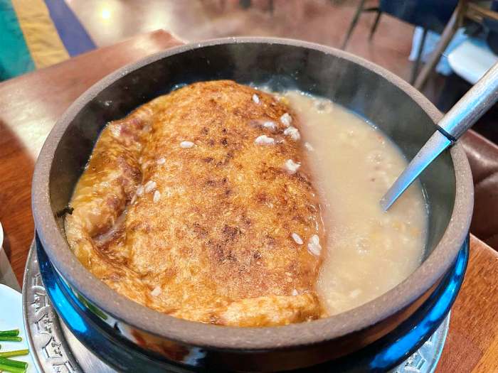 나혼자산다 수지 성복동 팜유즈 회식 찹쌀 누룽지 백숙 맛집