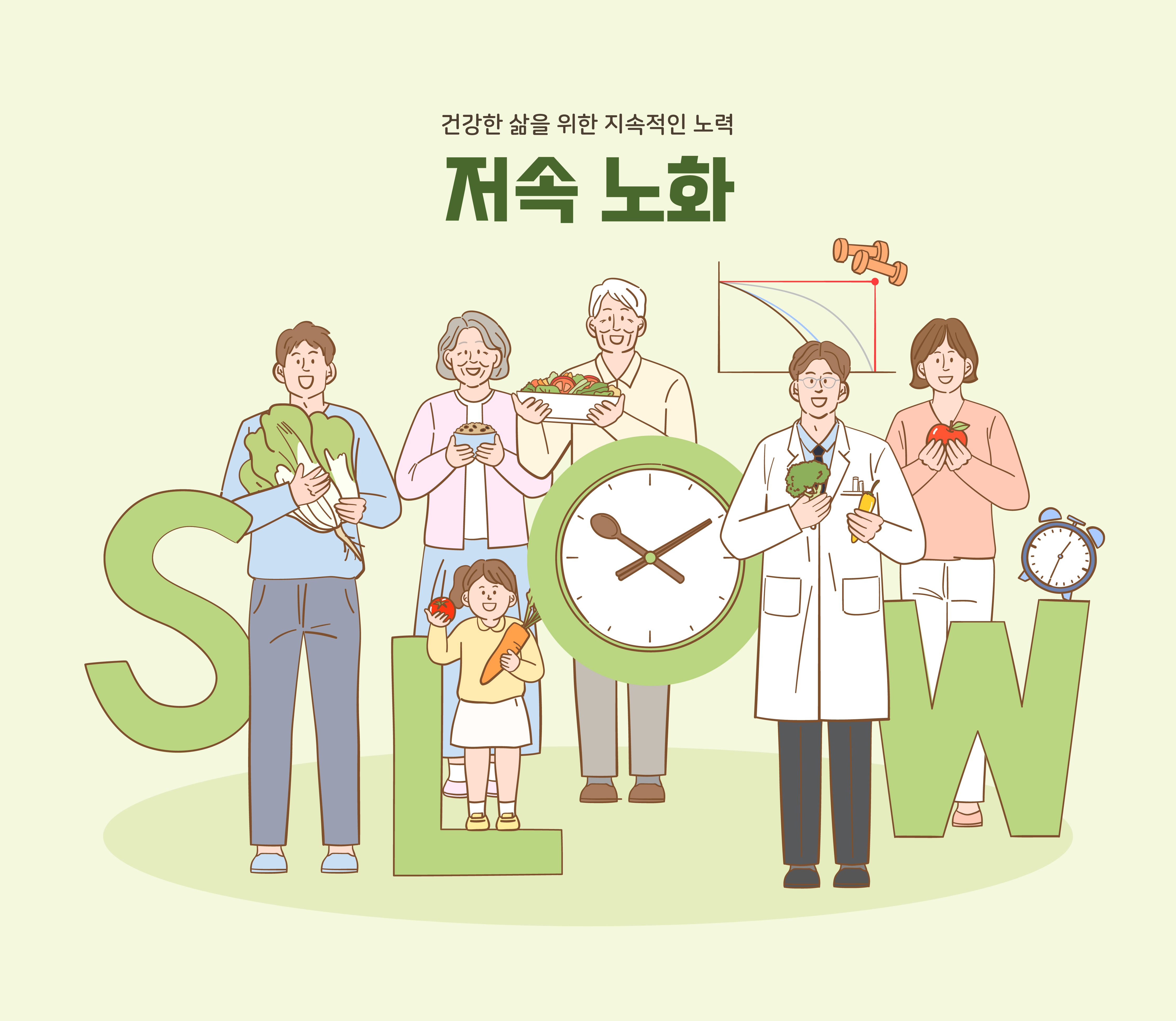 저속 노화를 위한 생활 루틴 가이드