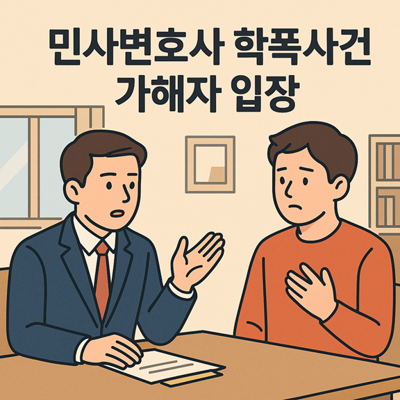 민사변호사 학폭가해자입장
