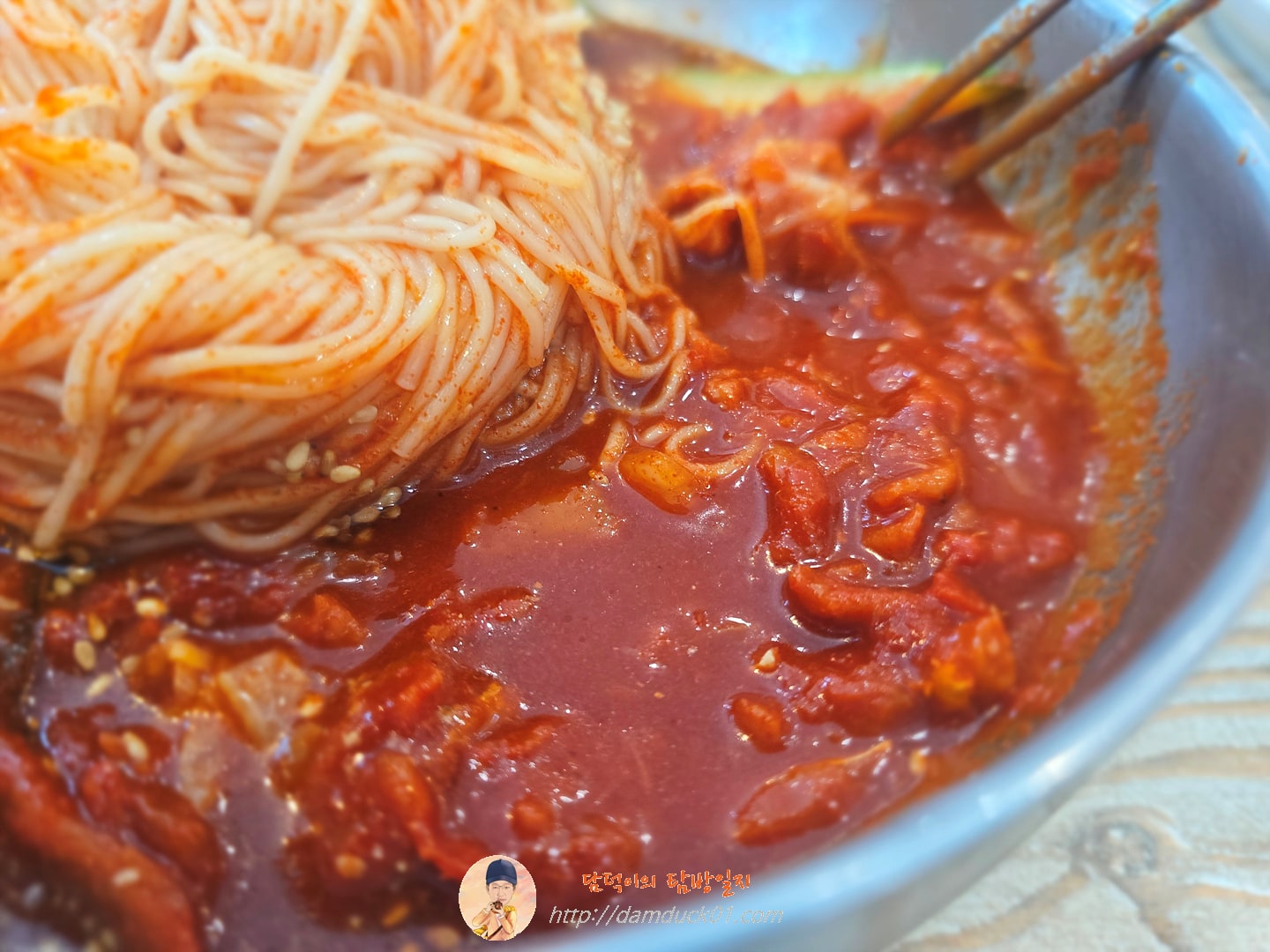 황태비빔국수