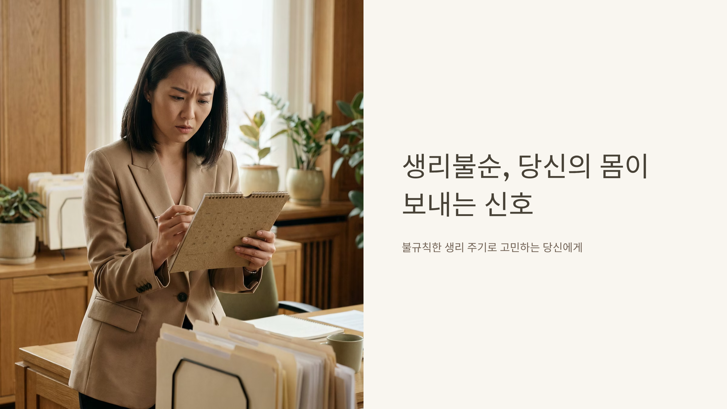 다이어트 중 생리불순, 호르몬 균형 되찾는 법