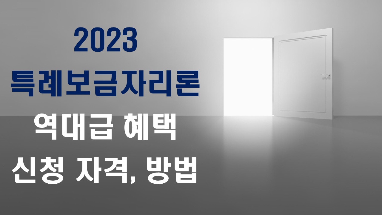 특례보금자리론