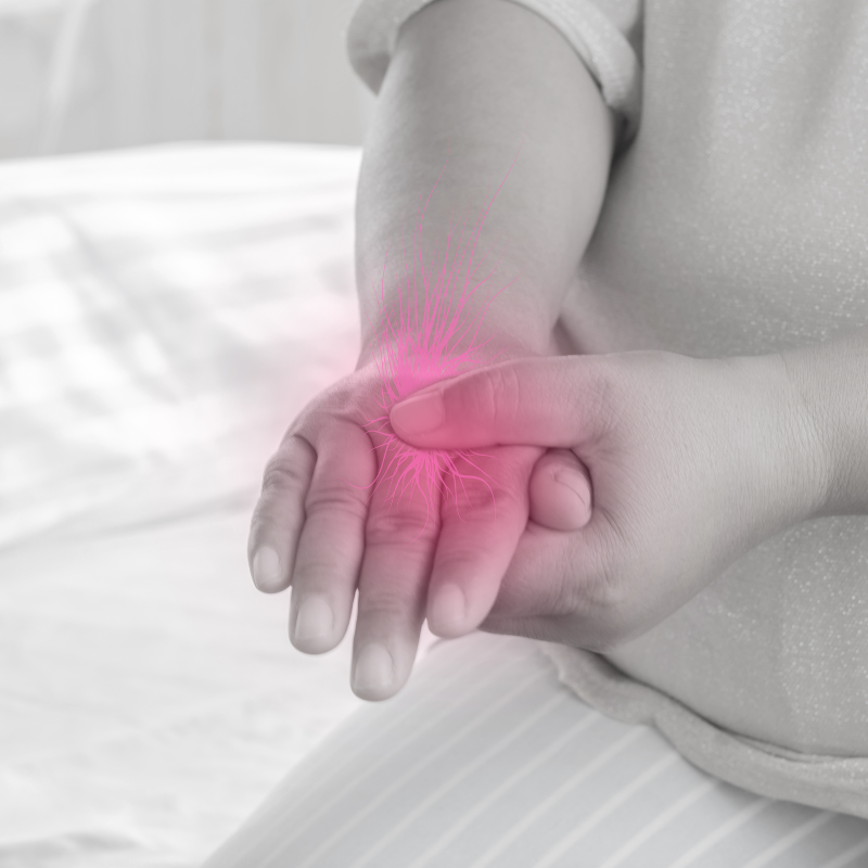 요골 신경 마비 증상