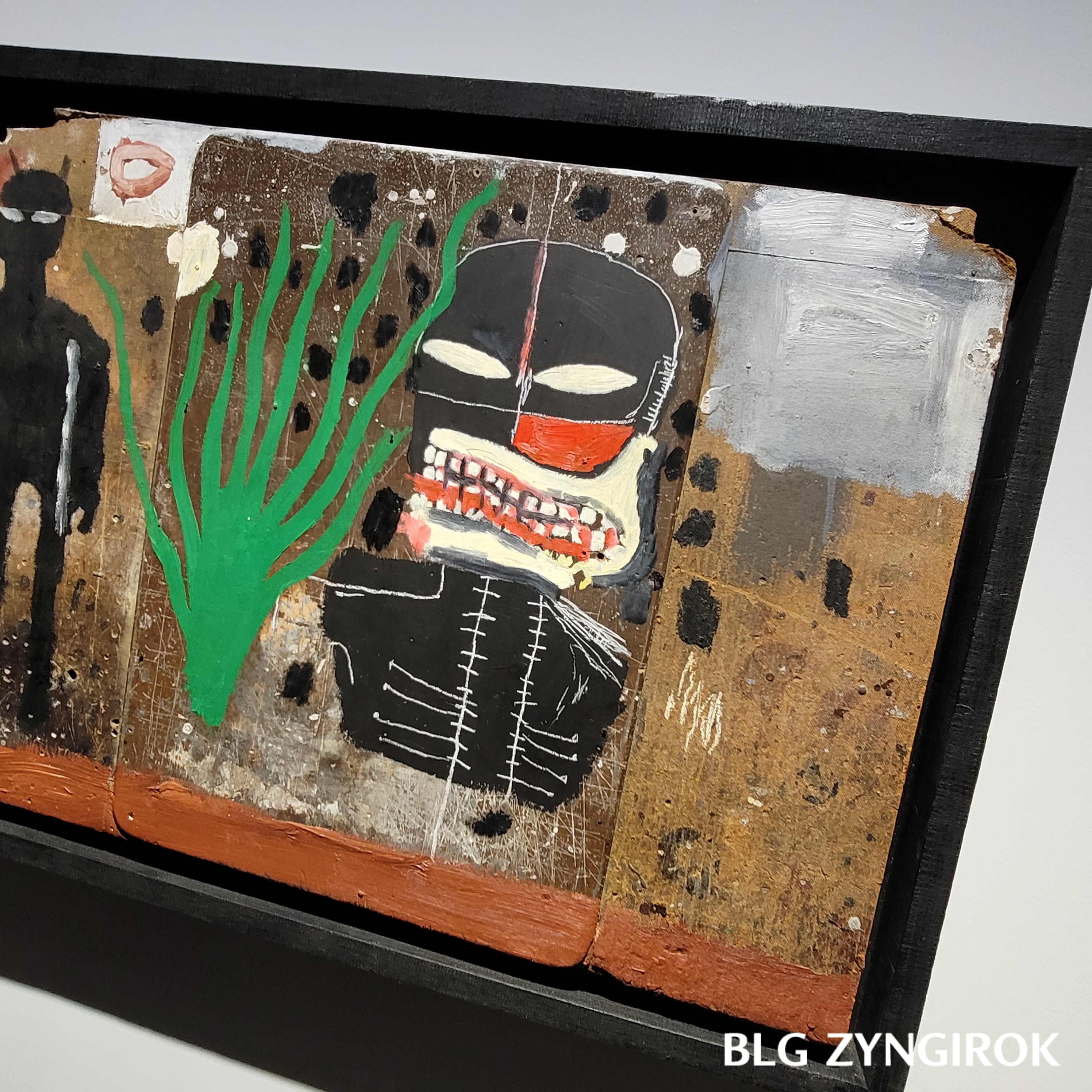 장미셀 바스키아 - 과거와 미래를 잇는 상징적 기호들