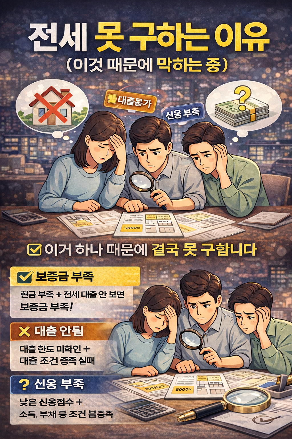 전세 못 구하는 사람들 공통점 관련 사진