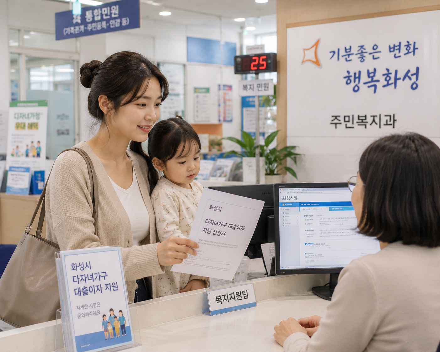 화성시 다자녀 대출이자 최대 150만원