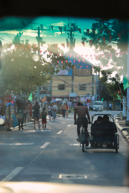 세부 마사지샵 이동중 길거리