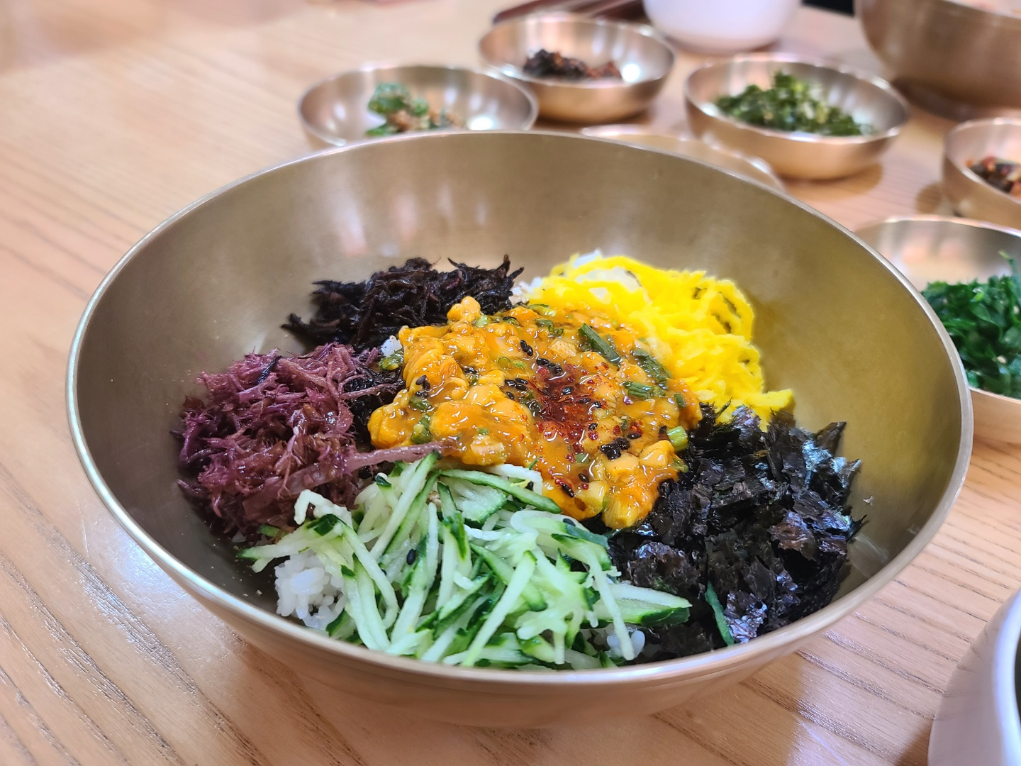 멍게가 대표메뉴 멍게비빔밥